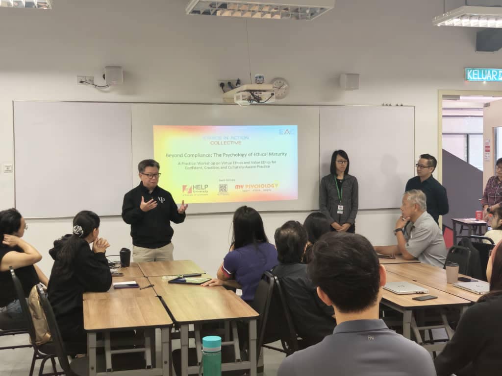 EAC workshop talk: "Beyond Compliance – The Psychology of Ethical Maturity" with HELP University
