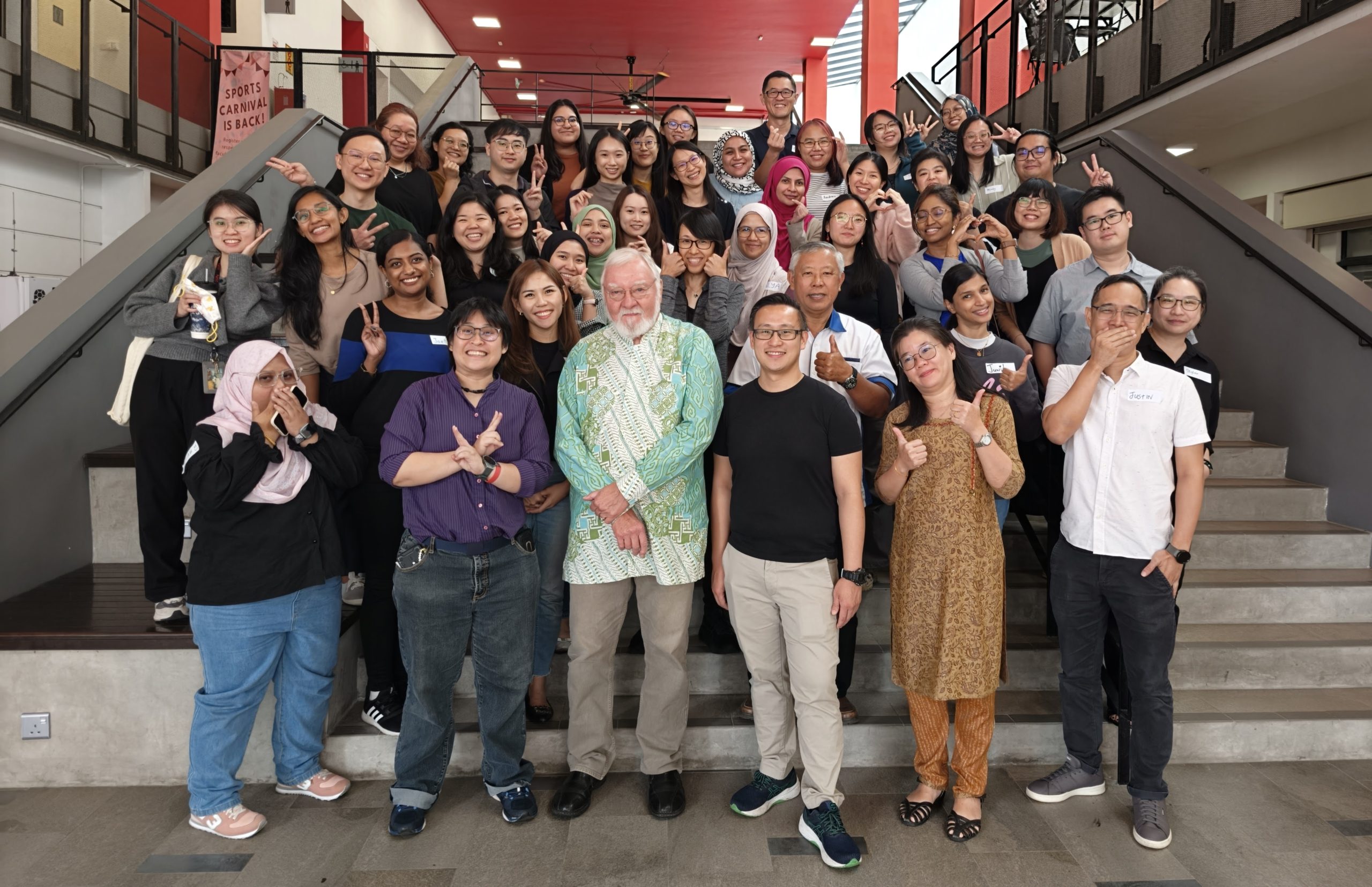 EAC team and workshop attendees group photo, January 2026